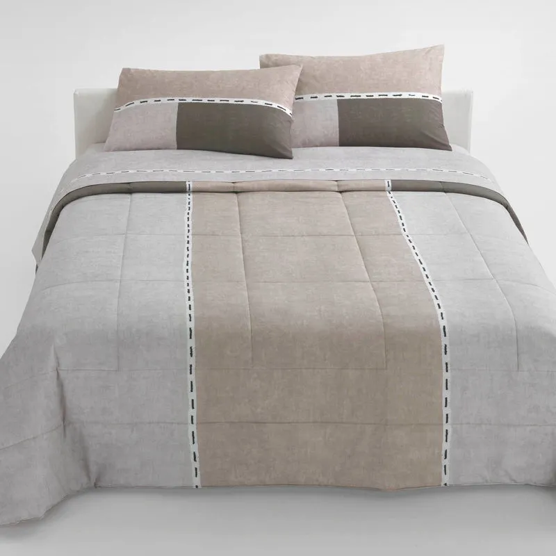 Copriletto Primaverile hatch Moderno in Percalle 90 gr/mq