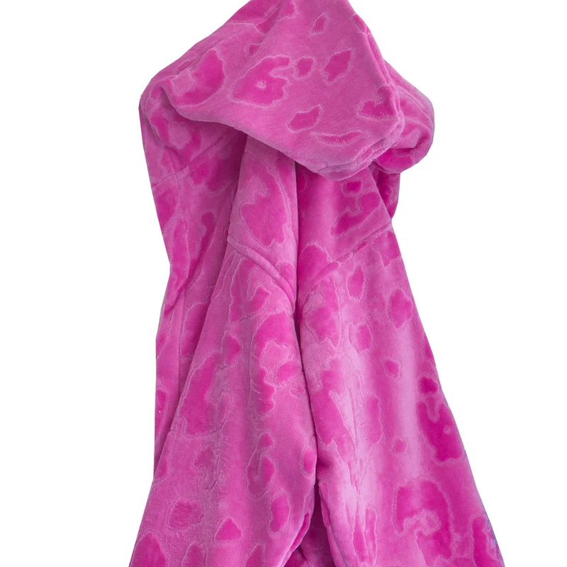 Accappatoio con Cappuccio in Cotone Tiger Carrara Moderno