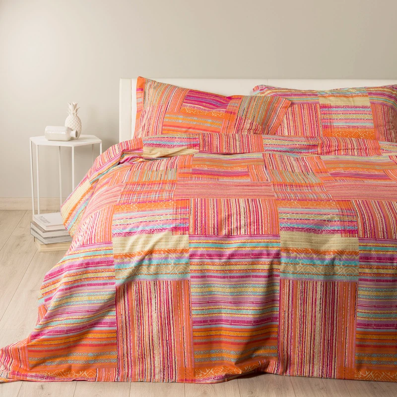Completo Copripiumino cosmo Bohemian in Cotone