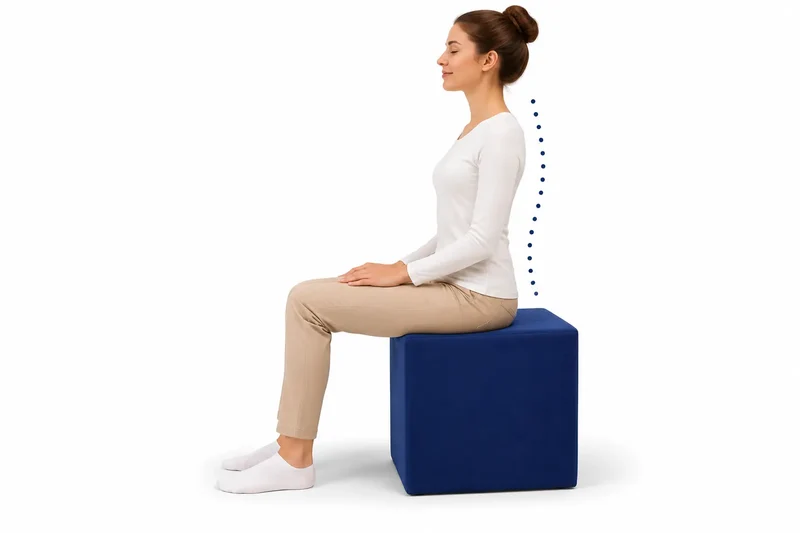Bandscheibenwürfel – Ergonomisch sitzen und entspannt liegen