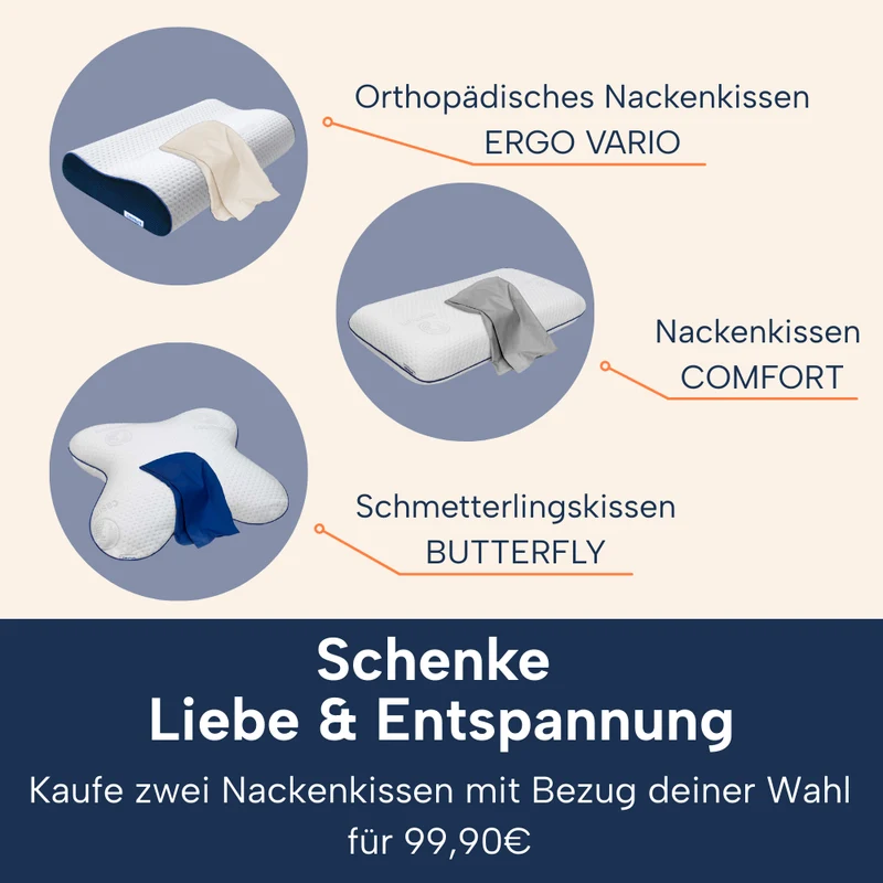 2er Nackenkissen-Set