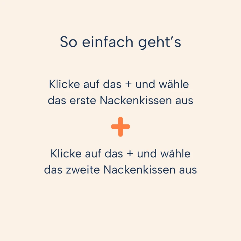 2er Nackenkissen-Set