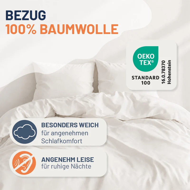 Faserdecke »COMFORT« – 100% Polyester