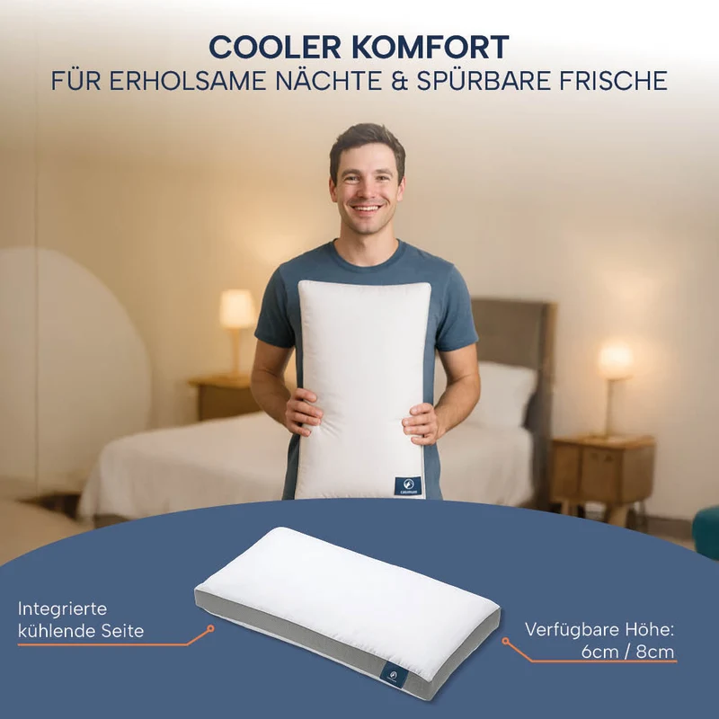 Kühlendes Nackenkissen »COOL HEAD«