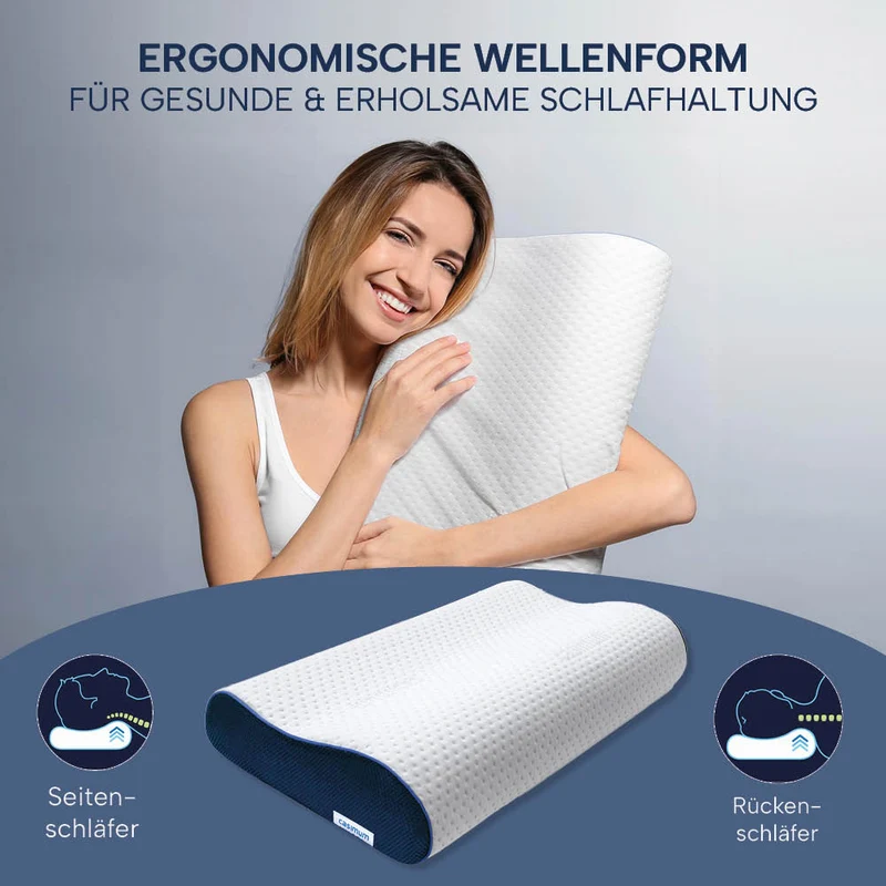 Orthopädisches Nackenkissen »ERGO VARIO«, Memory Foam
