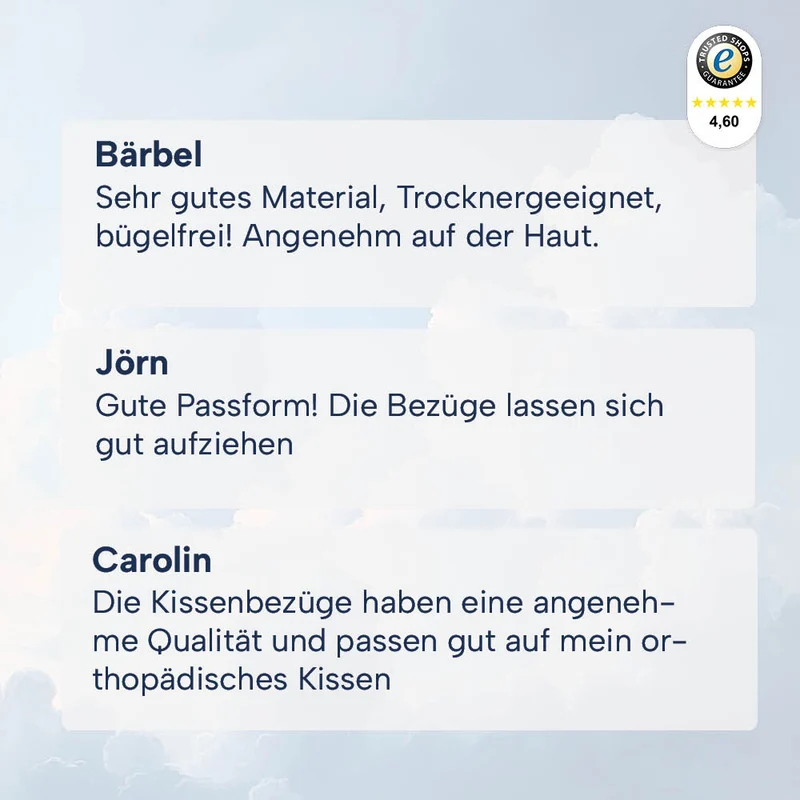 Schonbezüge Doppelpack »BEIGE« für Orthopädisches Nackenkissen »ERGO VARIO«