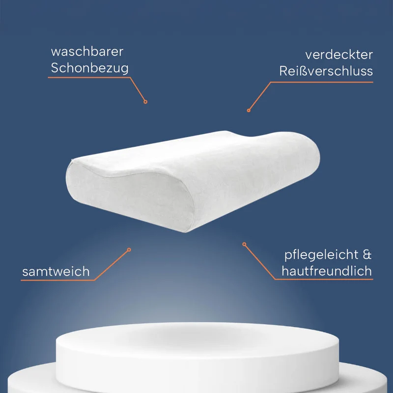 Schonbezüge Doppelpack »WEISS« für Orthopädisches Nackenkissen »ERGO VARIO«
