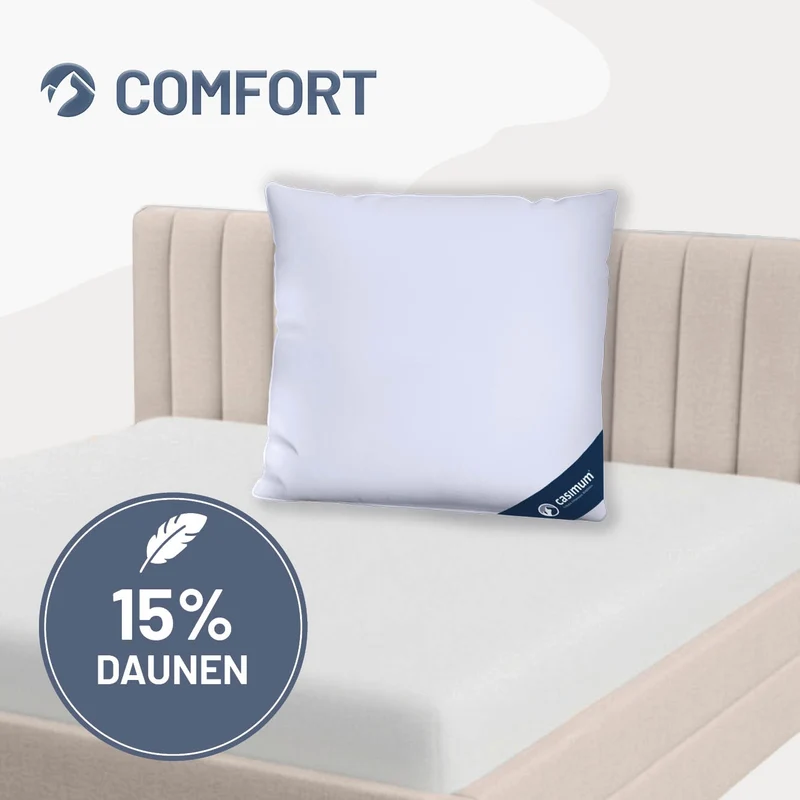 Feder- und Daunenkissen »COMFORT« – 85% Federn, 15% Daunen