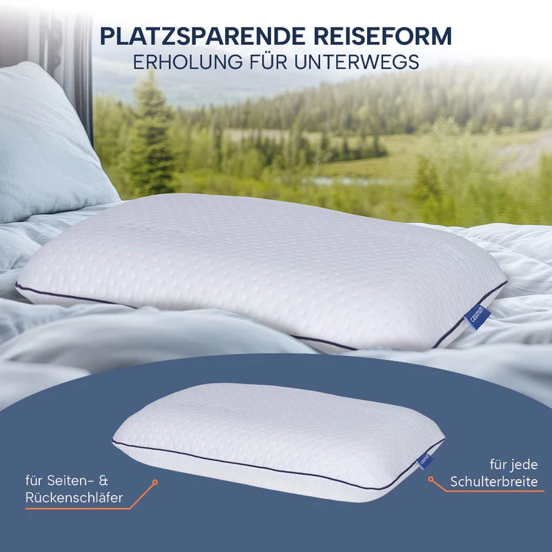 Reisekissen »SUPER TRAVEL«, Memory Foam