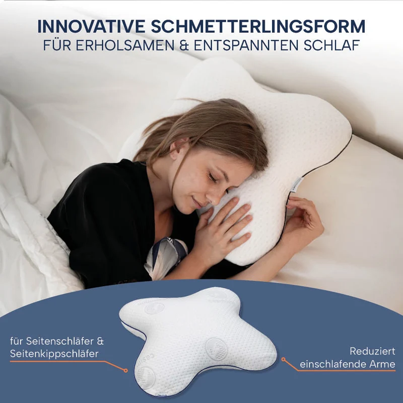 Schmetterlingskissen »BUTTERFLY«, Memory Foam