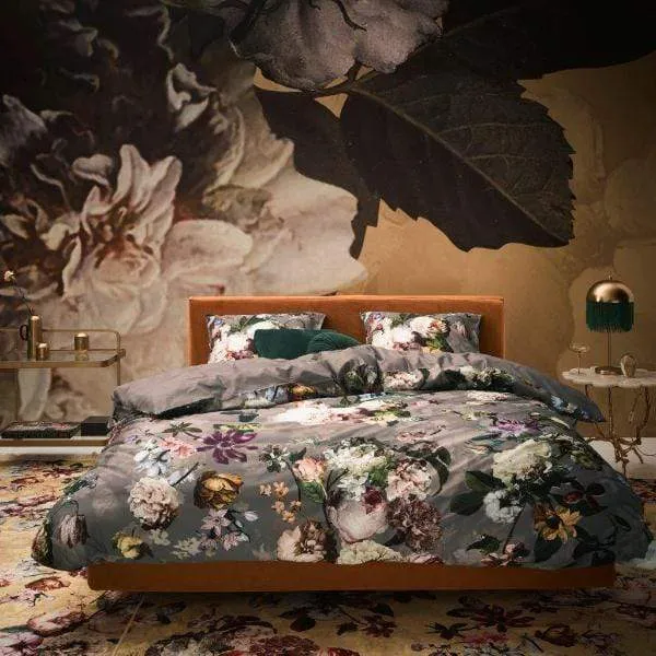 Bettwäsche Fleur taupe von Essenza