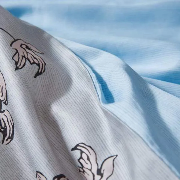 Bettwäsche Georgina iceblue von Essenza