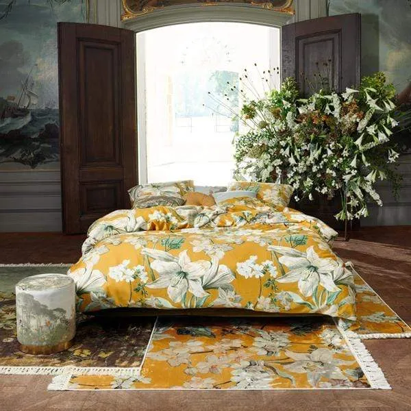 Bettwäsche Rosalee mustard von Essenza