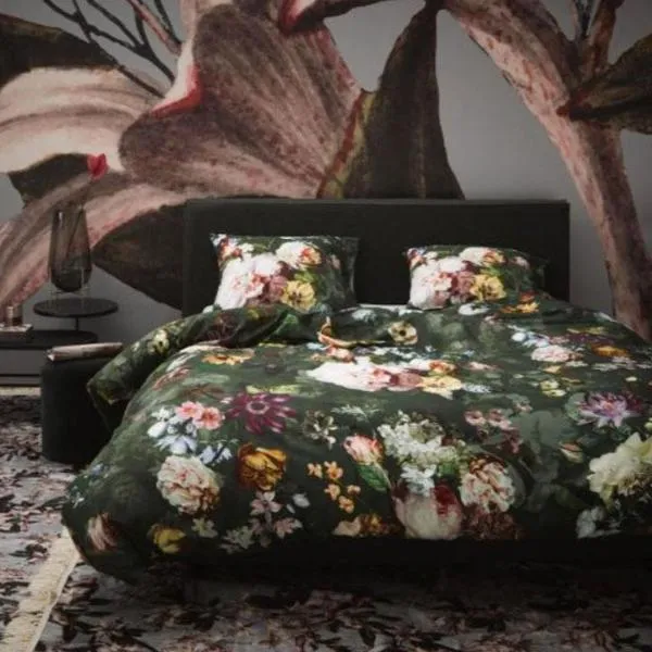 Bettwäsche Fleur green von Essenza
