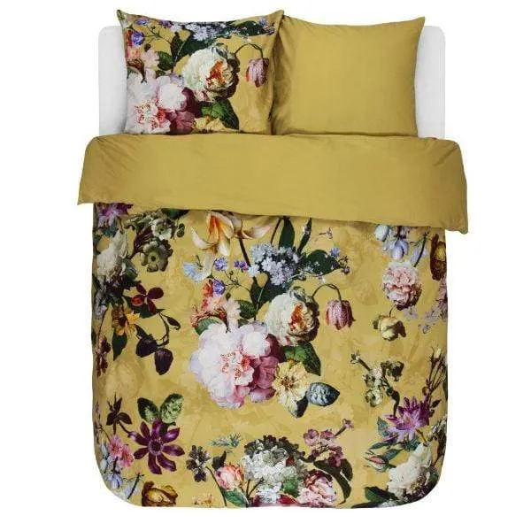 Bettwäsche Fleur golden yellow von Essenza