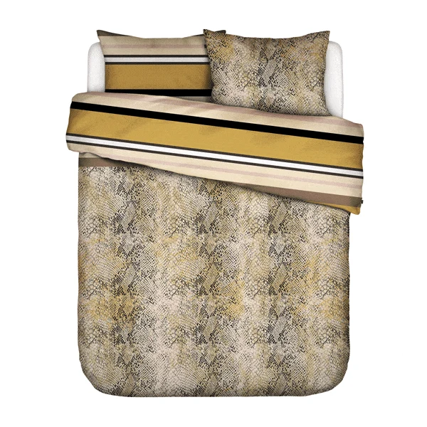Bettwäsche Cleo mustard von Essenza