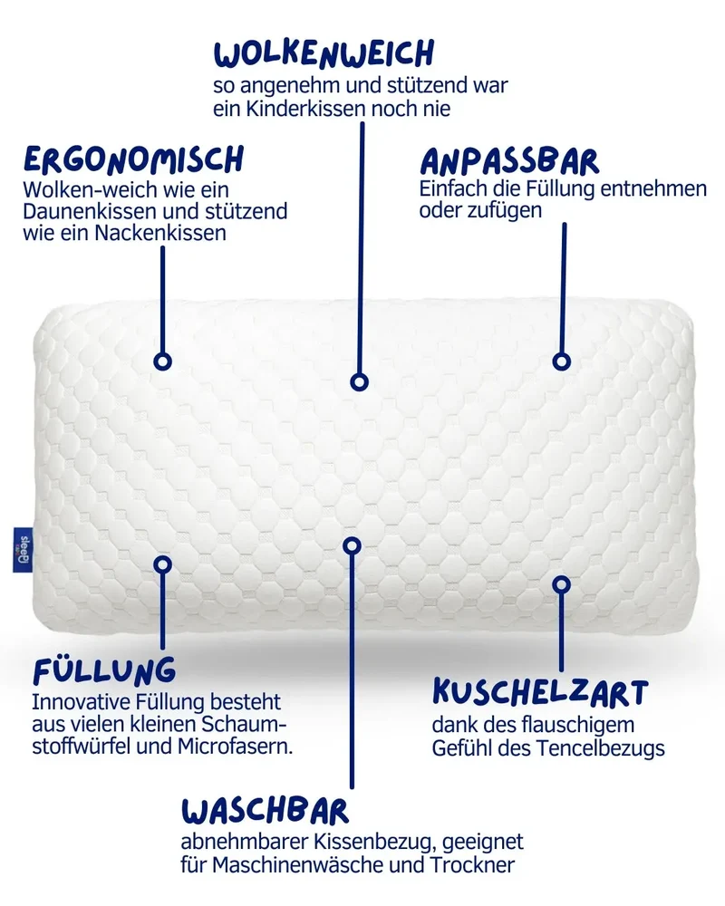 Kinderkopfkissen - Cloud