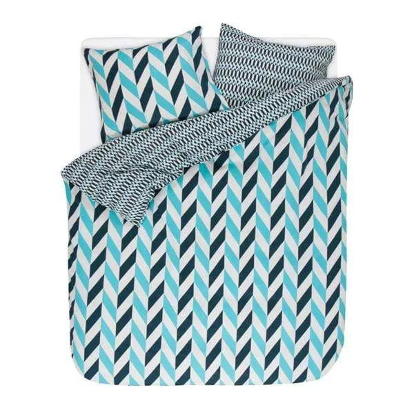 Bettwäsche Criss Cross aqua von Esprit