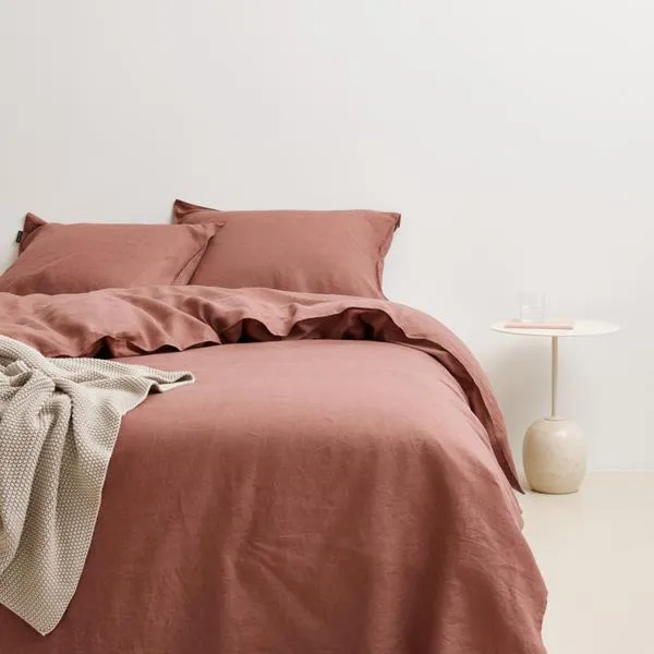 Bettwäsche Valka earth red von Marc O'Polo