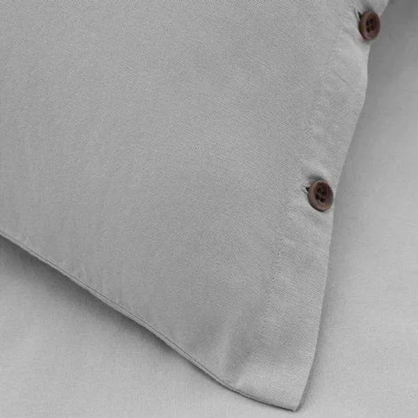 Bettwäsche Washed linen silver von Marc O'Polo