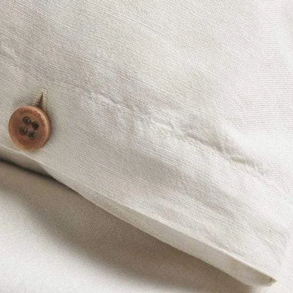 Bettwäsche Washed linen white von Marc O'Polo