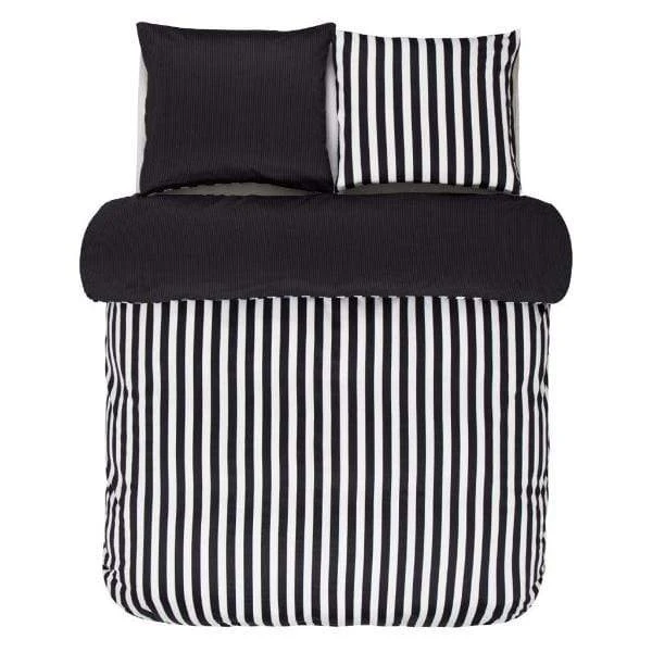 Bettwäsche Classic Stripe black von Marc O'Polo