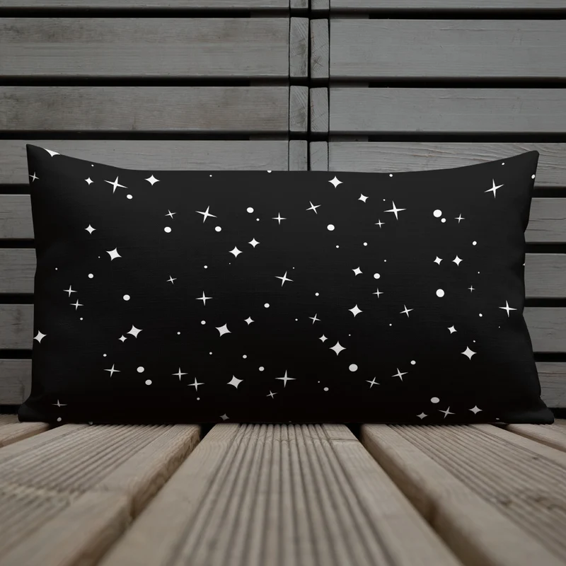 Premium Sofa Kissen Sterne