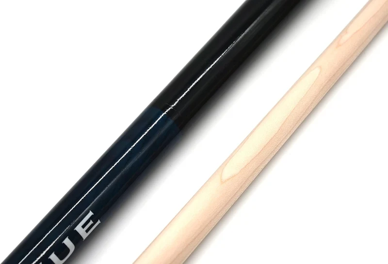 Billard Break Jump Queue - 3-teilig, Schnellverschluss, Navy Blau, 143cm