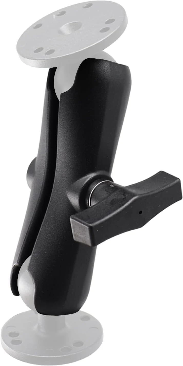 Aluminium 5,9 Zoll (150 mm) kurzer Doppel-Sockel-Arm, kompatibel mit RAM Mounts C-Grösse / 1,5 Zoll