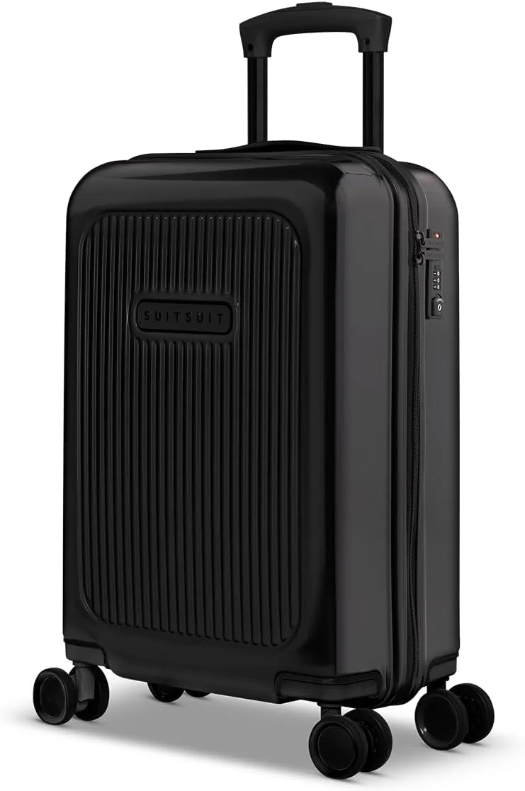 SUITSUIT Handgepäck Koffer mit 4 Rollen 55 x 35 x 20 cm - Hartschalen Kabinentrolley mit TSA-Schloss