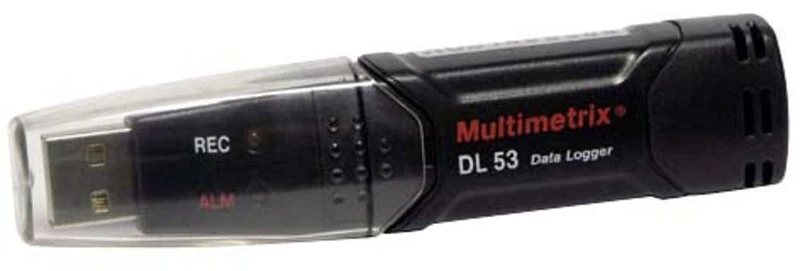 Multimetrix P06230801 DL 53 Luftfeuchte-Datenlogger, Temperatur-Datenlogger Messgrösse Luftfeuchtigk