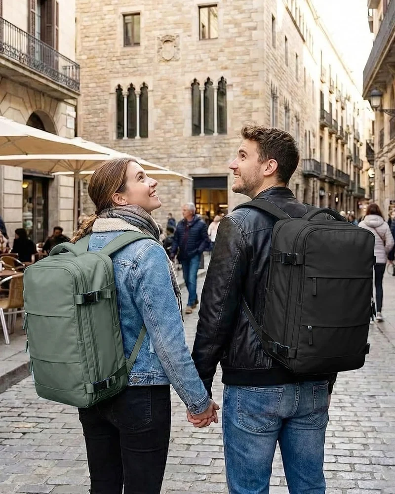 SZLX Vakuum Rucksack 40x30x20 Wizz air Handgepäck Rucksack 40x30x20 für Ryanair Vakuum Reiserucksack