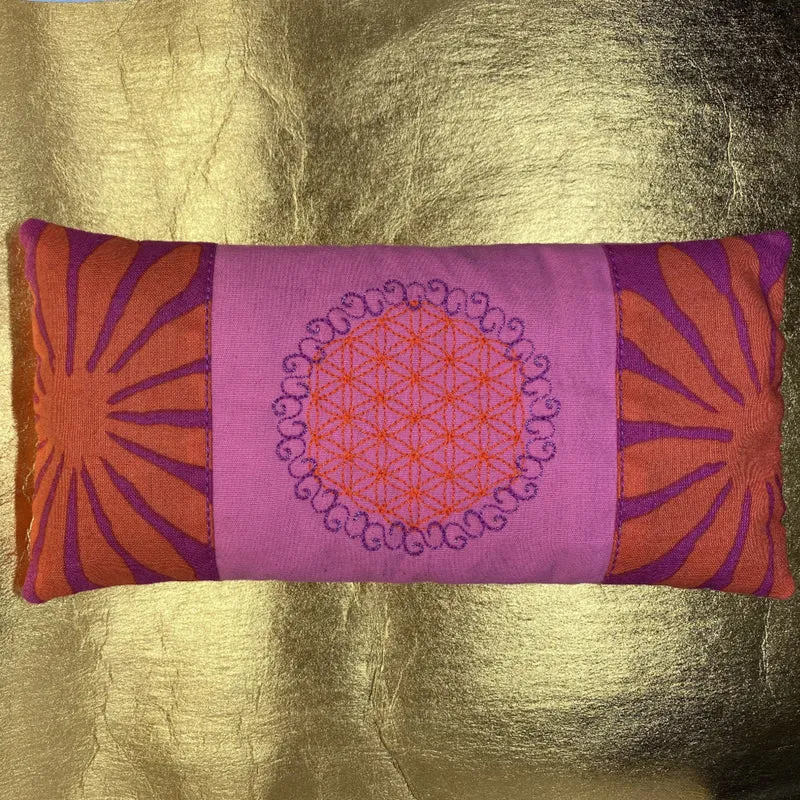 Yoga Augenkissen UNIKAT mit Amethyst (AK4)