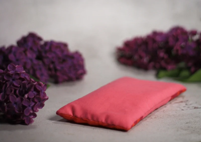 Yoga Augenkissen UNIKAT mit Amethyst (AK4)
