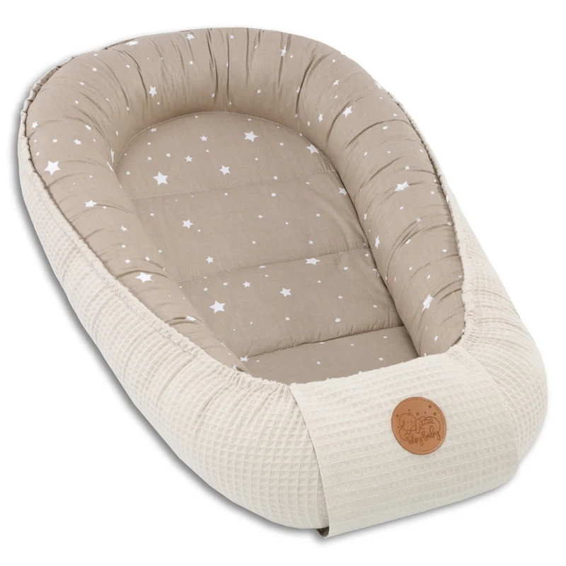 Babynest Neugeborene 90x50 cm - Handmade Kokon zweiseitig