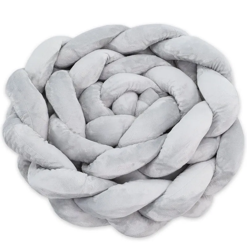 Deko Kuschelkissen Kinder - Dekokissen Kinderzimmer Flauschig Zierkissen Geflochten