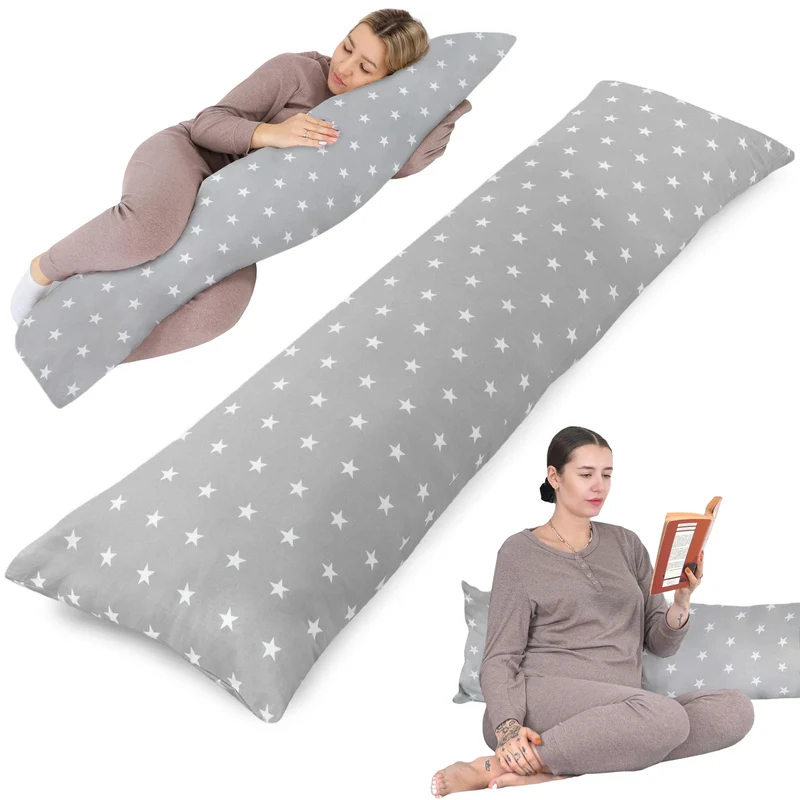 Seitenschläferkissen 145x40 cm - Komfort-Schlafkissen Body Pillow
