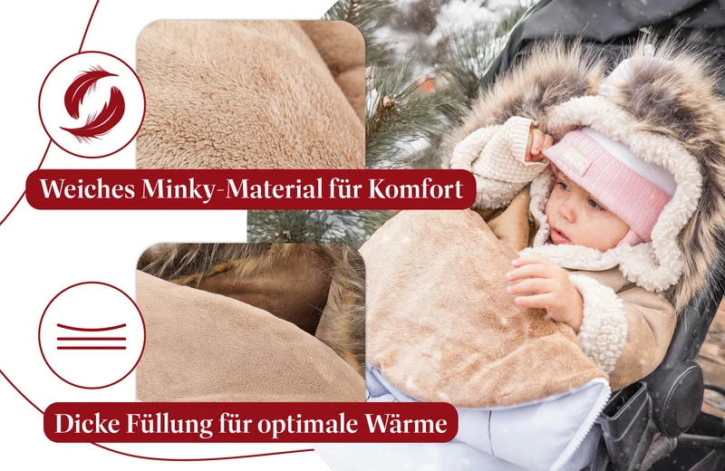 Fußsack Kinderwagen Winter - Fusssack Baby Buggy Wintersack Winterfußsack Babywagen
