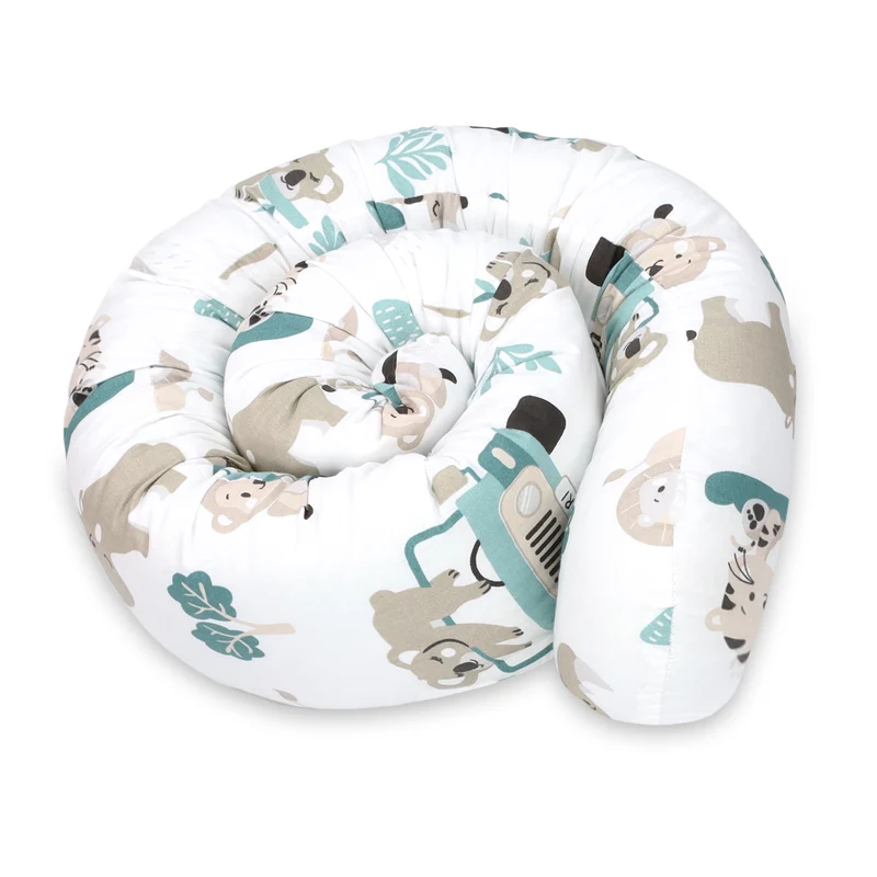Bettschlange Seitenschläferkissen Body Pillow - Kopfkissen lang Bettrolle Schlafkissen Nackenrolle