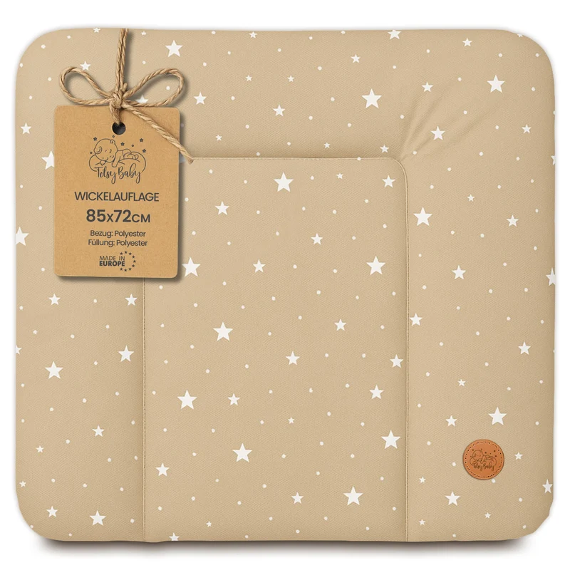Wickelauflage Wickelunterlage abwaschbar und wasserdicht - Wickelmatte zum Auflegen auf Wickeltisch Wickelaufsatz Wickelkommode oder Waschmaschine