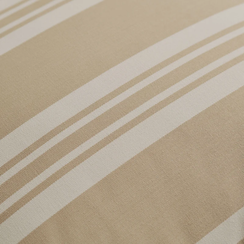 Outdoor-Kissen 50x50 - Beige gestreift