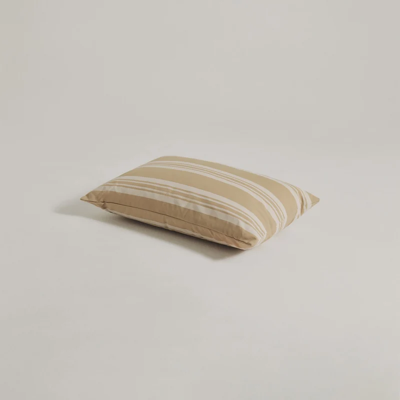 Outdoor-Kissen 40x60 - Beige gestreift