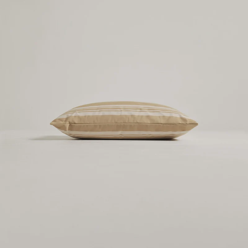 Outdoor-Kissen 40x60 - Beige gestreift