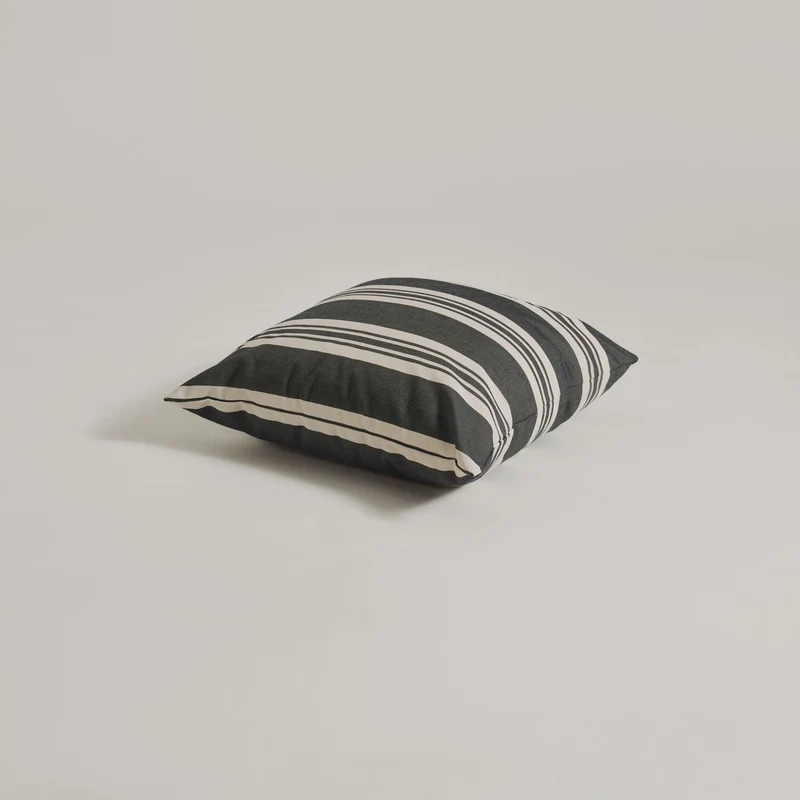 Outdoor-Kissen 50x50 - Navy gestreift