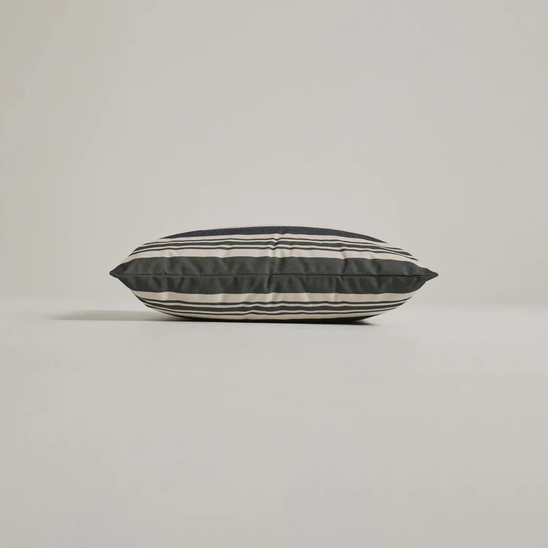 Outdoor-Kissen 40x60 - Navy gestreift