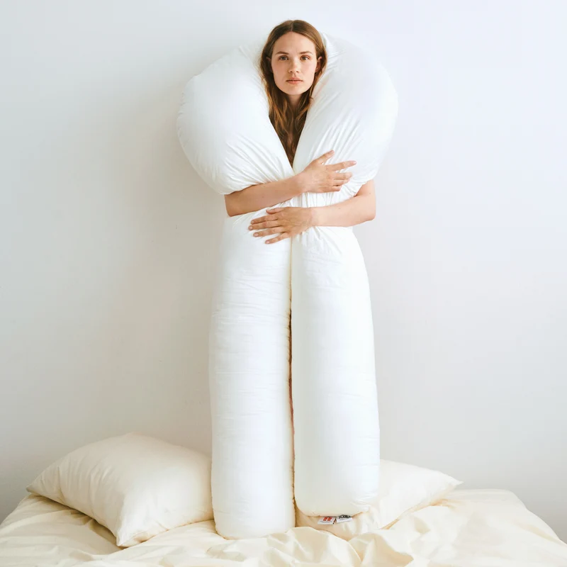 Bezüg für Comfort-U Stützkissen - Creme