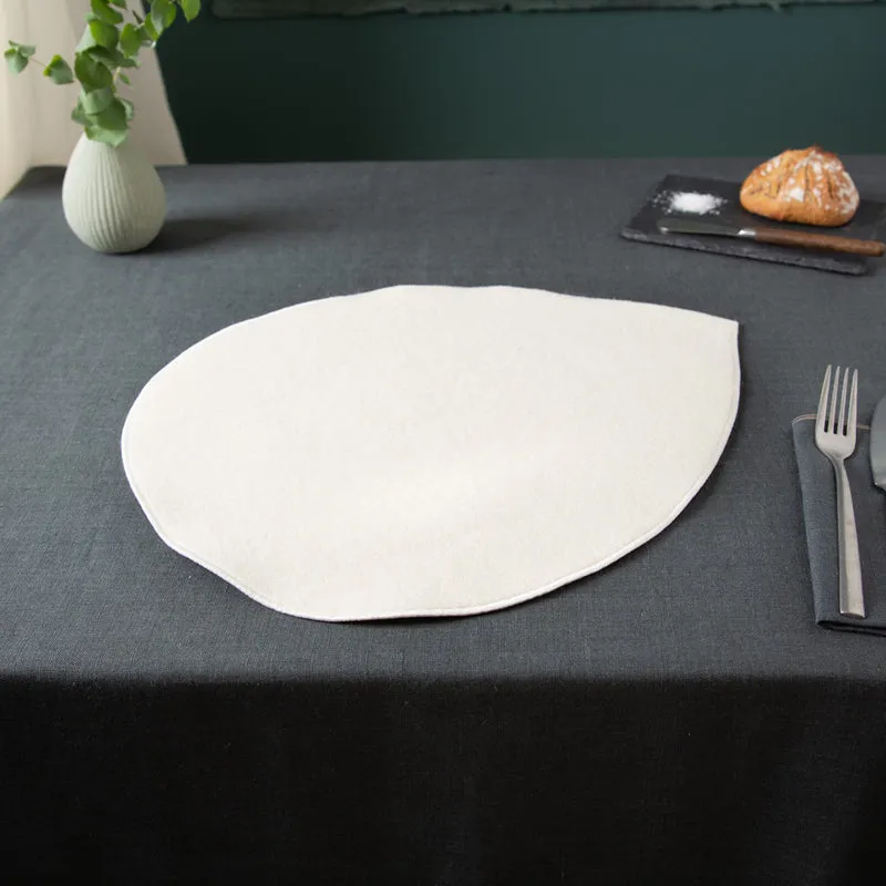 Tischset aus Loden