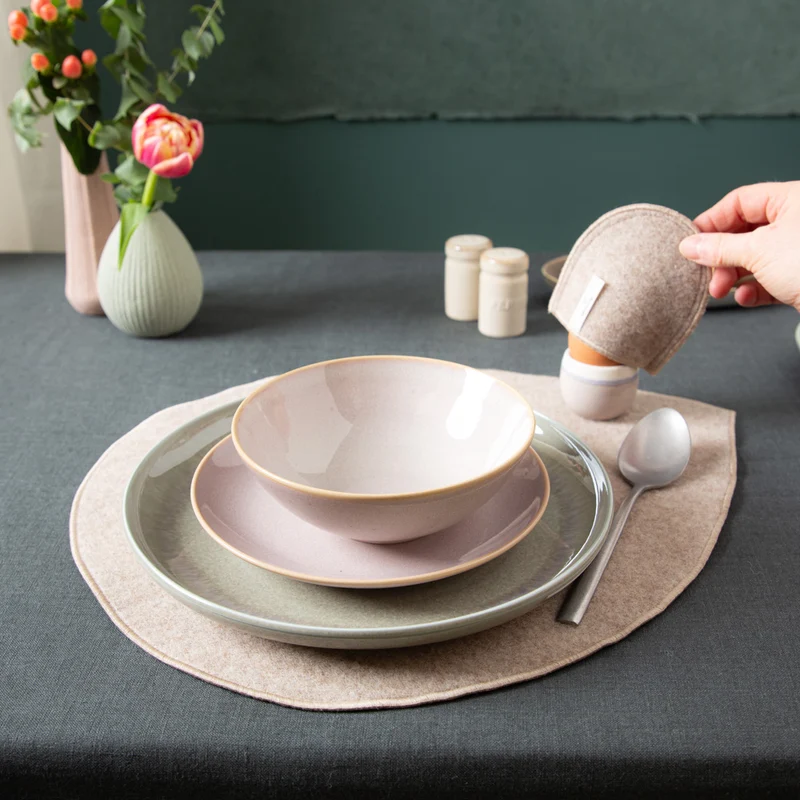 Tischset aus Loden