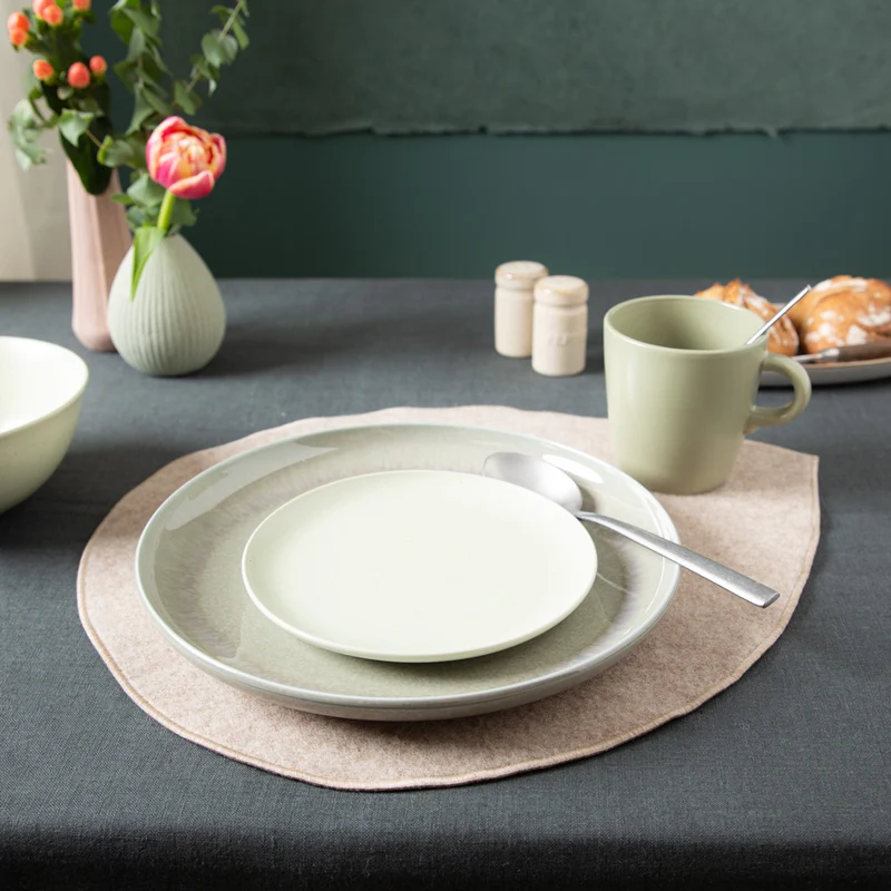 Tischset aus Loden