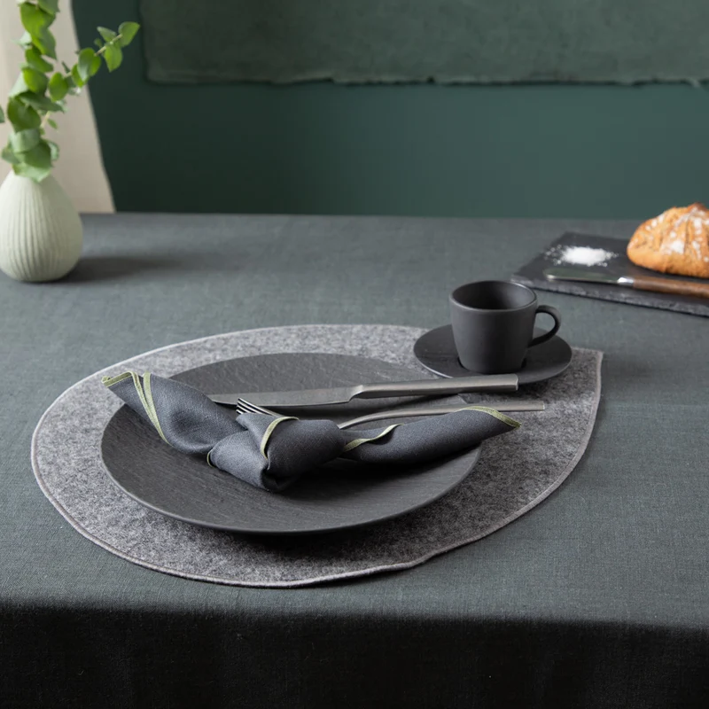 Tischset aus Loden